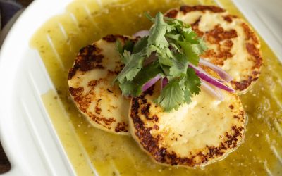 Panela en Salsa Verde